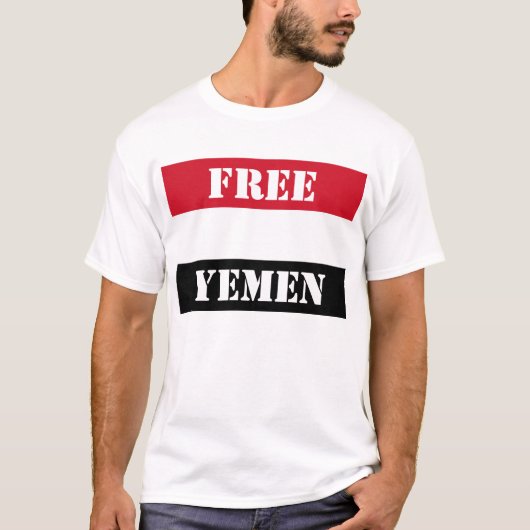 FREE JEMEN T-Shirt (Vorderseite)