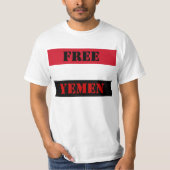 FREE JEMEN T-Shirt (Vorderseite)