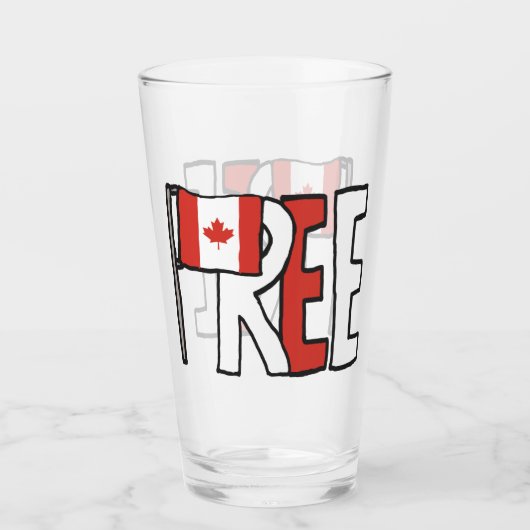 Free Kanada Glas (Vorderseite)