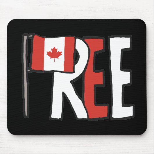 Free Kanada Mousepad (Vorne)