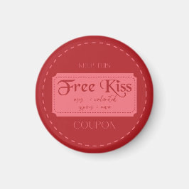 Free kiss magnet