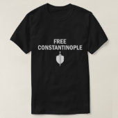 Free Konstantinopel Geschenk Ideen Zitat Retro Gri T-Shirt (Design vorne)