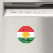 FREE KURDISTAN MAGNET (In Situ (Geschirrspüler))