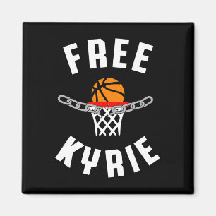 Free Kyrie Free Speech Anti Censorship Fun Basketb Magnet