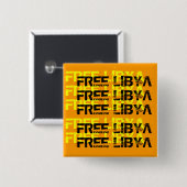 FREE LIBYA BUTTON (Vorne & Hinten)