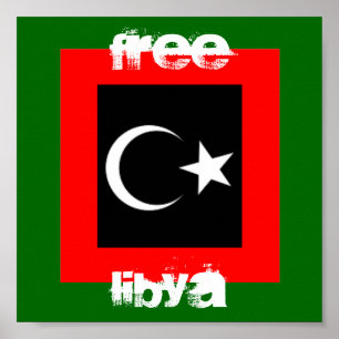 FREE LIBYA POSTER