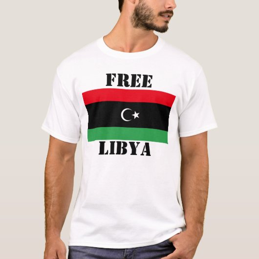 FREE LIBYA T-Shirt (Vorderseite)