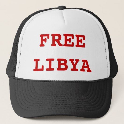 FREE LIBYA TRUCKERKAPPE (Vorderseite)