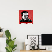 Free Liu Xiaobo Poster (Heimbüro)