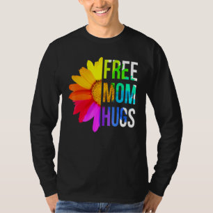 Free Mama Hugs Pride Rainbow Lgbt 2 T-Shirt