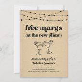 Free Margs Funny Housewarming Party Einladung (Vorderseite)
