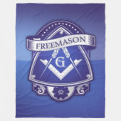 FREE MASON FLEECEDECKE (Vorderseite)