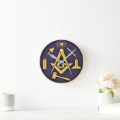 Free Mason Runde Wanduhr (Zuhause)