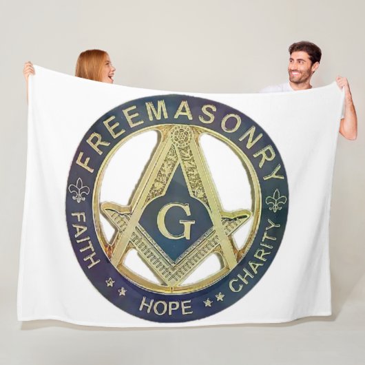 FREE MASONRY FLEECEDECKE (Beispiel)