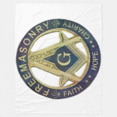 FREE MASONRY FLEECEDECKE (Vorderseite)