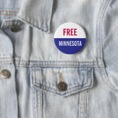 Free Minnesota Protest Button (Beispiel)