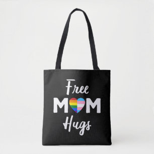 Free Mom Hugs II - Regenbogen Gay Trans Pride Tasche