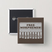 Free Morphemes Button (Vorne & Hinten)