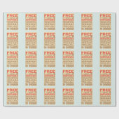 Free Morphemes Funny Grammar English Language Geschenkpapier (Flach)