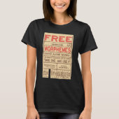 Free Morphemes Funny Grammar English Language T-Shirt (Vorderseite)
