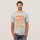 Free Morphemes Funny Grammar English Language T-Shirt (Vorne ganz)