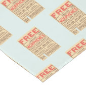 Free Morphemes Funny Grammar English Phonics Kurzer Tischläufer (Ecke)