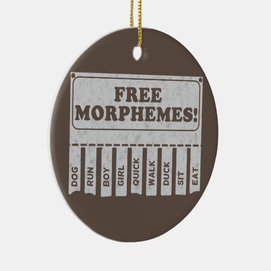 Free Morphemes Keramik Ornament (Rechts)