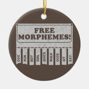 Free Morphemes Keramik Ornament