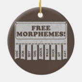 Free Morphemes Keramik Ornament (Hinten)
