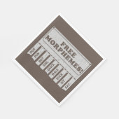 Free Morphemes Serviette (Ecke)