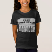 Free Morphemes T-Shirt (Vorderseite)