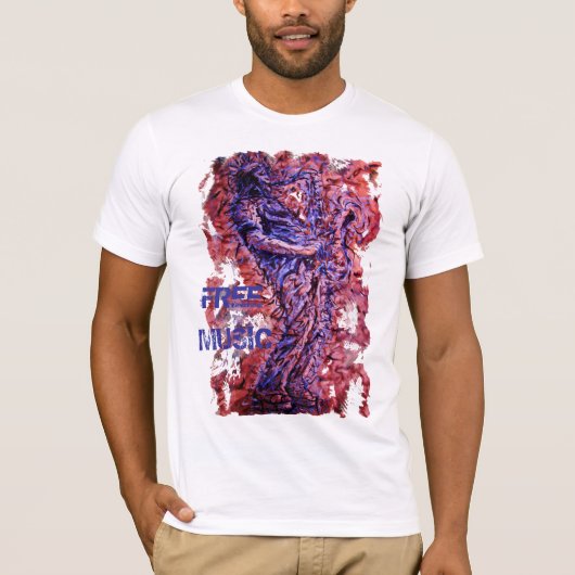 FREE MUSIC T-Shirt (Vorderseite)