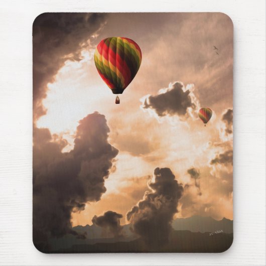 Free My Hot Air Balloon - Die Journey Edition Mousepad (Vorne)