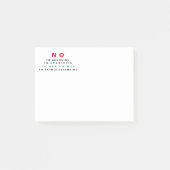 FREE PALÄSTINA NO to GENOCIDE APARTHEID KRIEGSVERB Post-it Klebezettel (Vorderseite)