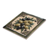 FREE PALÄSTINE Oliven Zweige Mosaik Keramik Fliese (Seite)