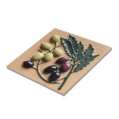 FREE PALÄSTINE Oliven Zweige Mosaik Keramik Fliese (Seite)