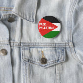 Free Palestine Abzeichen Button Button (Beispiel)