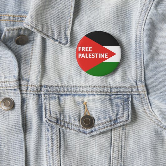 Free Palestine Abzeichen Button Button (Beispiel)