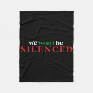 Free Palestine Anti Apartheid Resist Social Justic Fleecedecke