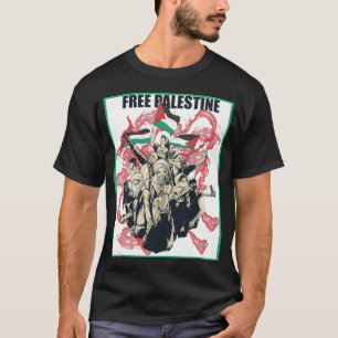 Free Palestine arabin intifada Bekleidung T - Shir T-Shirt