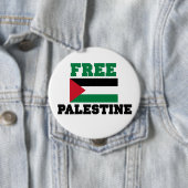 Free Palestine Button (Beispiel)