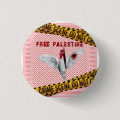Free Palestine Button - Palestine Button (Vorderseite)