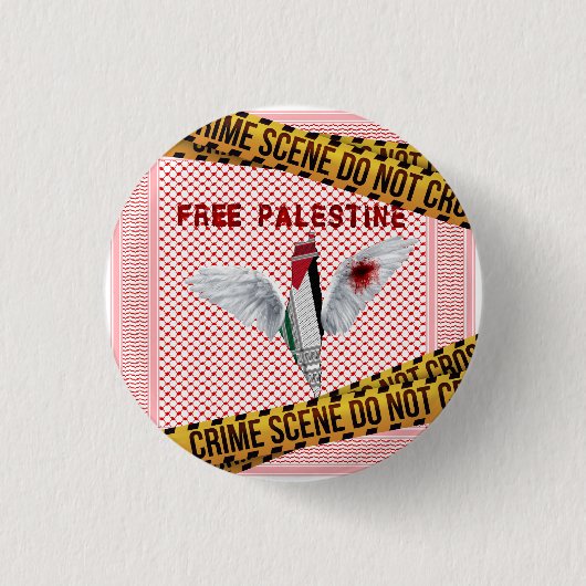 Free Palestine Button - Palestine Button (Vorderseite)