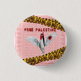 Free Palestine Button - Palestine Button