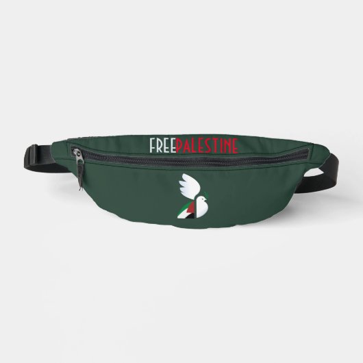 Free Palestine Fanny Pack - Politische Erklärung Bauchtasche (Vorderseite)