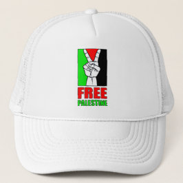 Free Palestine Hat Truckerkappe