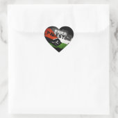 Free Palestine Heart Stickers (Tasche)