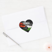 Free Palestine Heart Stickers (Umschlag)