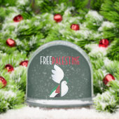 Free Palestine – Human Rights Awareness Schneekugeln (Weihnachten)