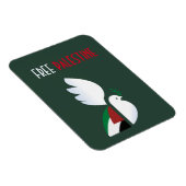Free Palestine Magnet - Politisches Bewusstsein (Rechte Seite)